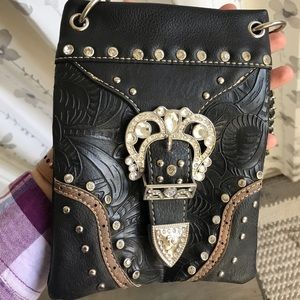 The Chic Bag, small cross body western purse